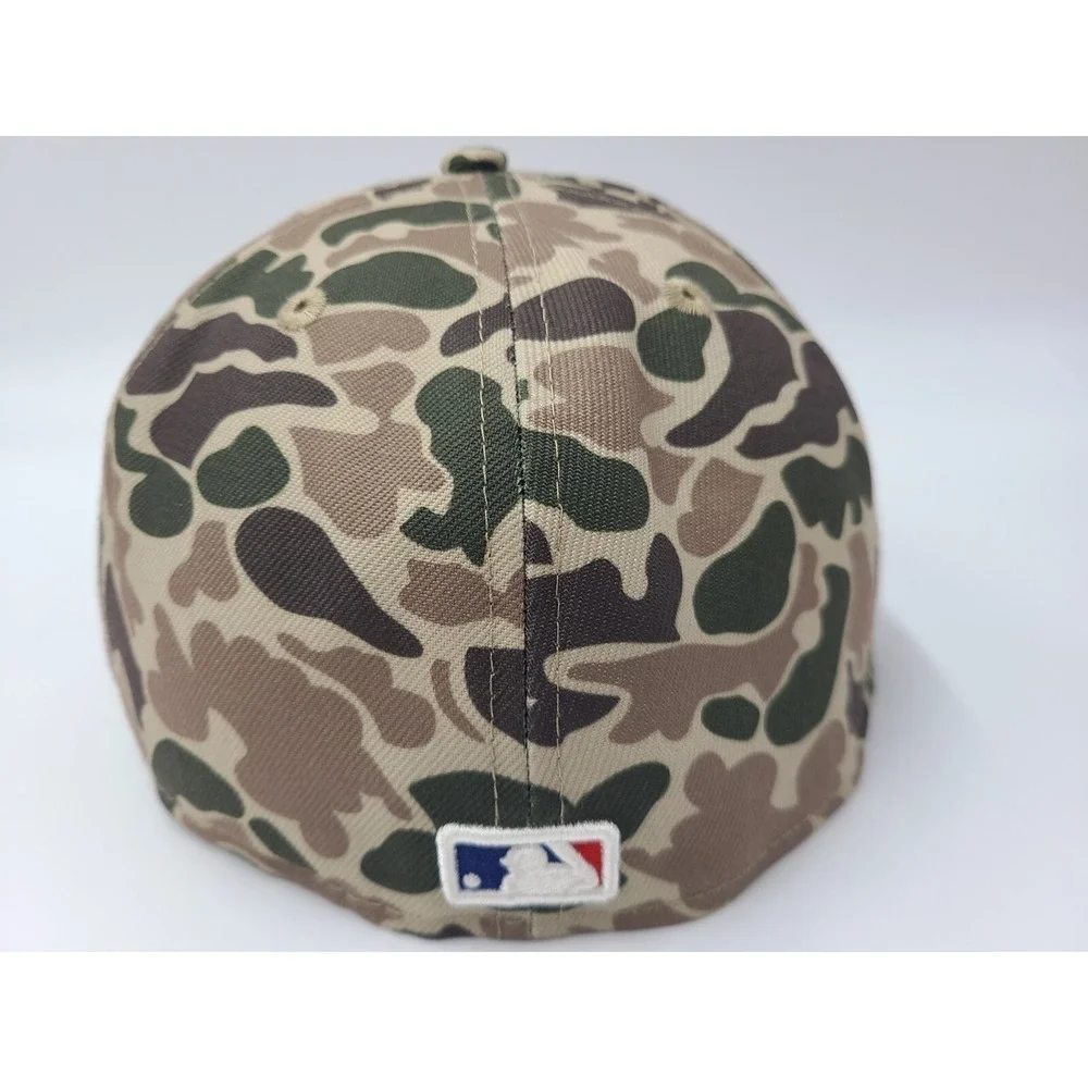 Miami Marlins 2003 World Series Patch Camo New Era‎ 59Fifty Fitted 7 1/2 Hat Cap